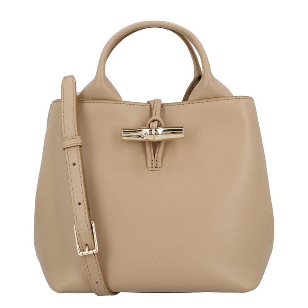 Longchamp Le Roseau Small Leather Tote